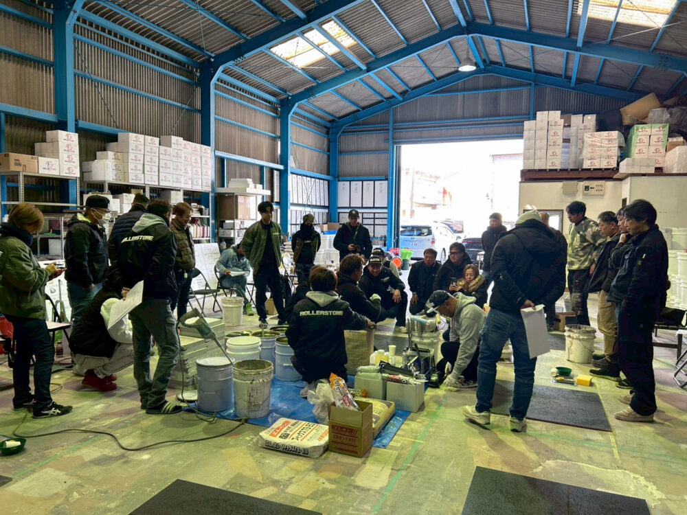 【東海・北陸・信州エリア】ローラーストーン エリアミーティング技術研修